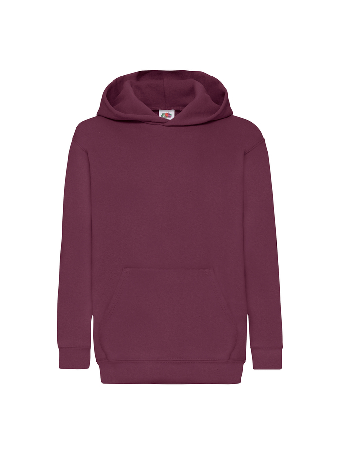 Παιδικό Φούτερ με Κουκούλα 62-043-0 Fruit Of The Loom Burgundy παιδικά Simple Wear