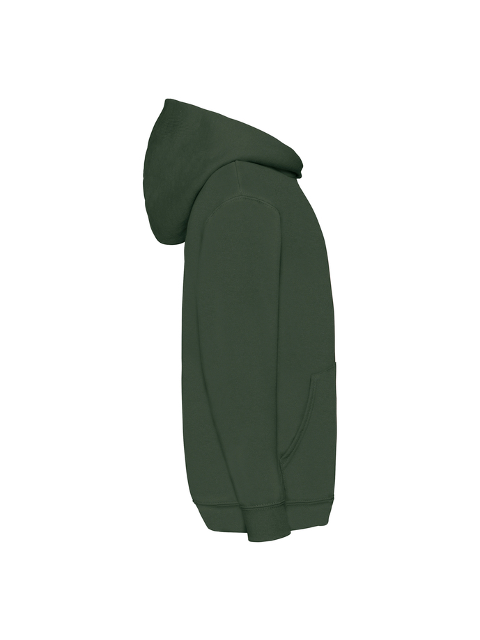 Παιδικό Φούτερ με Κουκούλα 62-043-0 Fruit Of The Loom Bottle Green παιδικά Simple Wear