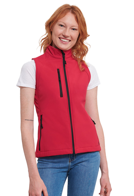 Γυναικείο Μπουφάν Softshell Gilet R-141F-0 Russell Classic Red