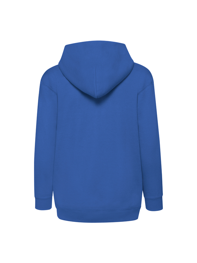 Παιδικό Φούτερ Ζακέτα με Κουκούλα 62-045-0 Fruit Of The Loom Royal Blue παιδικά Simple Wear