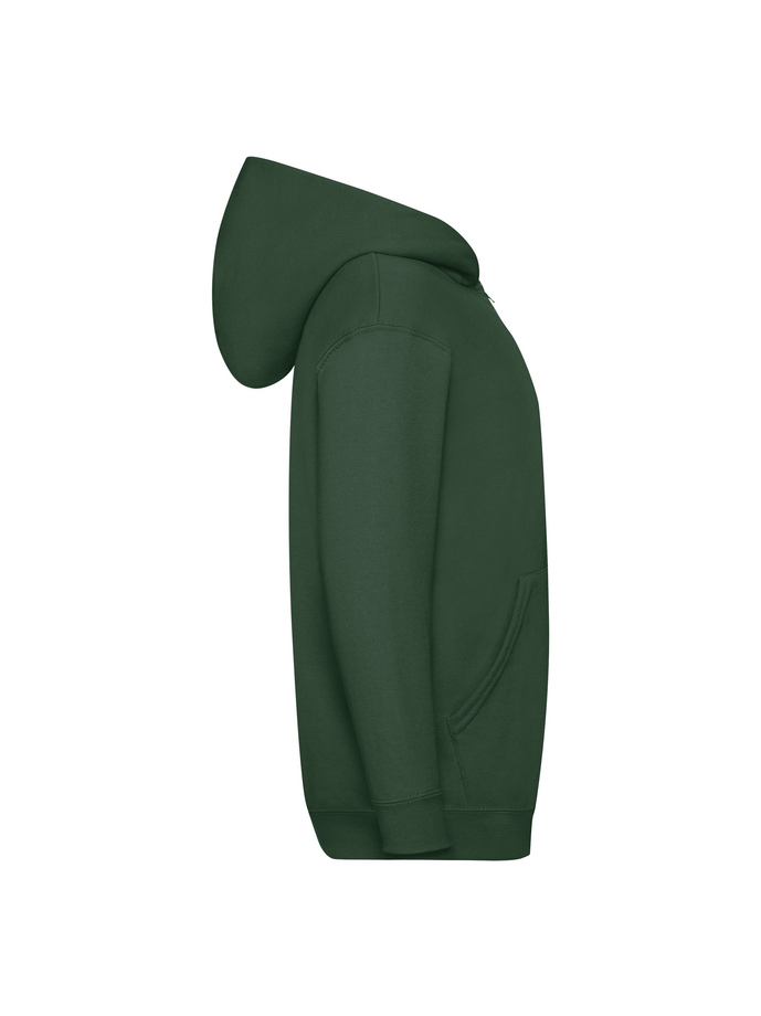 Παιδικό Φούτερ Ζακέτα με Κουκούλα 62-045-0 Fruit Of The Loom Bottle Green παιδικά Simple Wear
