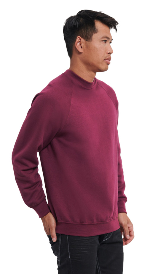 Φούτερ Classic Raglan R-762M-0 Russell Burgundy