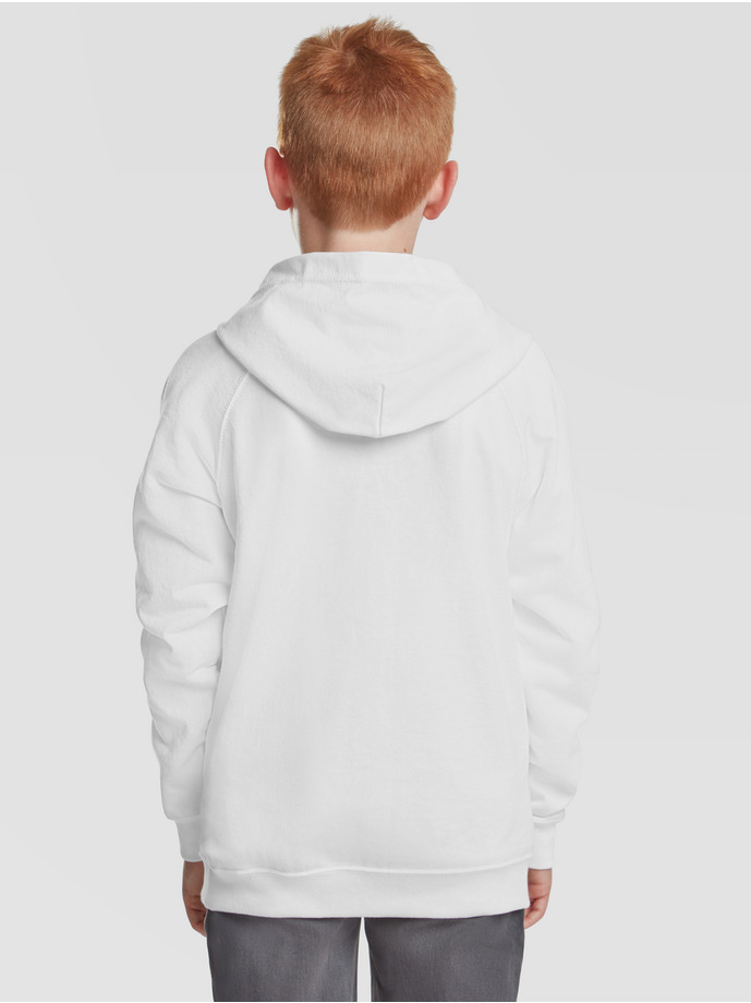 Παιδικό Φούτερ με Κουκούλα 62-009-0 Fruit Of The Loom White παιδικά Simple Wear