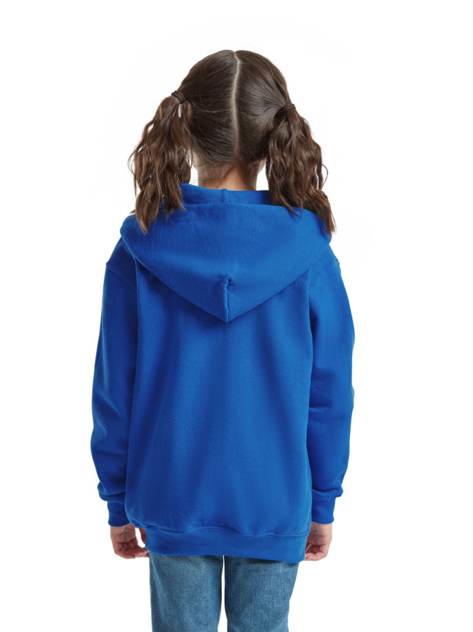 Παιδικό Φούτερ Ζακέτα με Κουκούλα 62-045-0 Fruit Of The Loom Royal Blue παιδικά Simple Wear