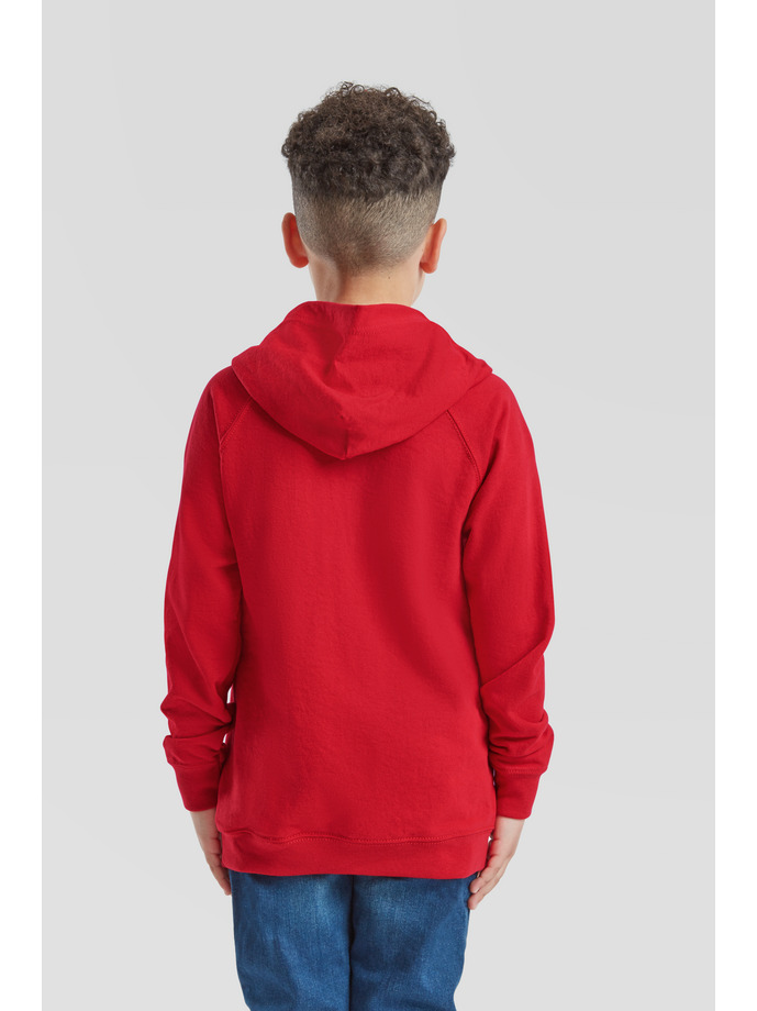 Παιδικό Φούτερ με Κουκούλα 62-009-0 Fruit Of The Loom Red παιδικά Simple Wear