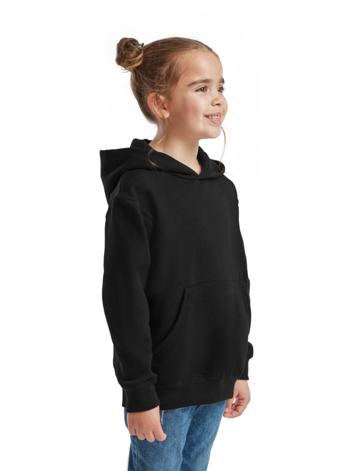 Παιδικό Φούτερ με Κουκούλα 62-043-0 Fruit Of The Loom Black παιδικά Simple Wear