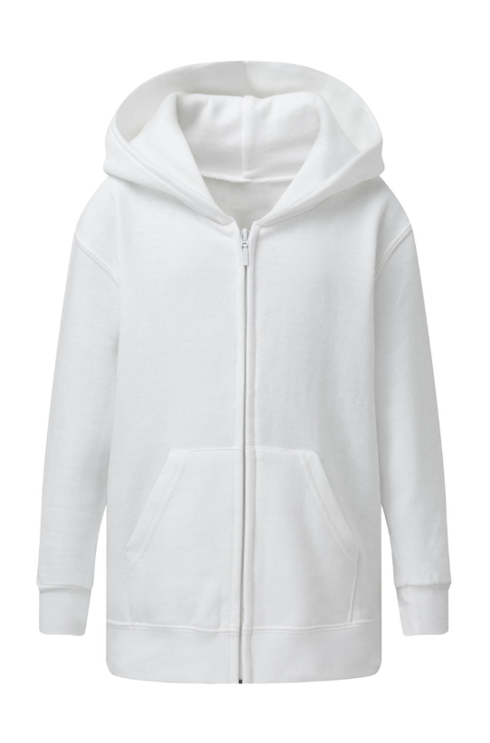 Παιδικό Φούτερ με Φερμουάρ SG29K SG White