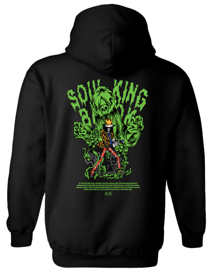 Hoodie One Piece Brook Pop Culture Black