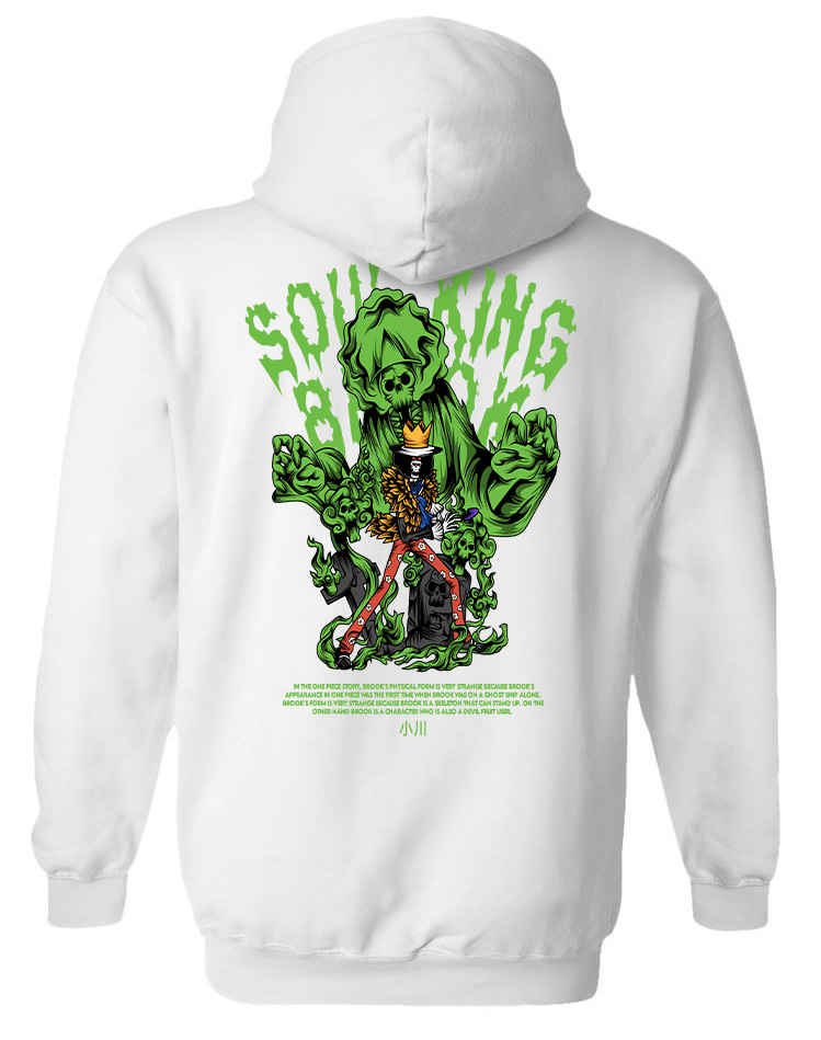 Hoodie One Piece Brook Pop Culture White