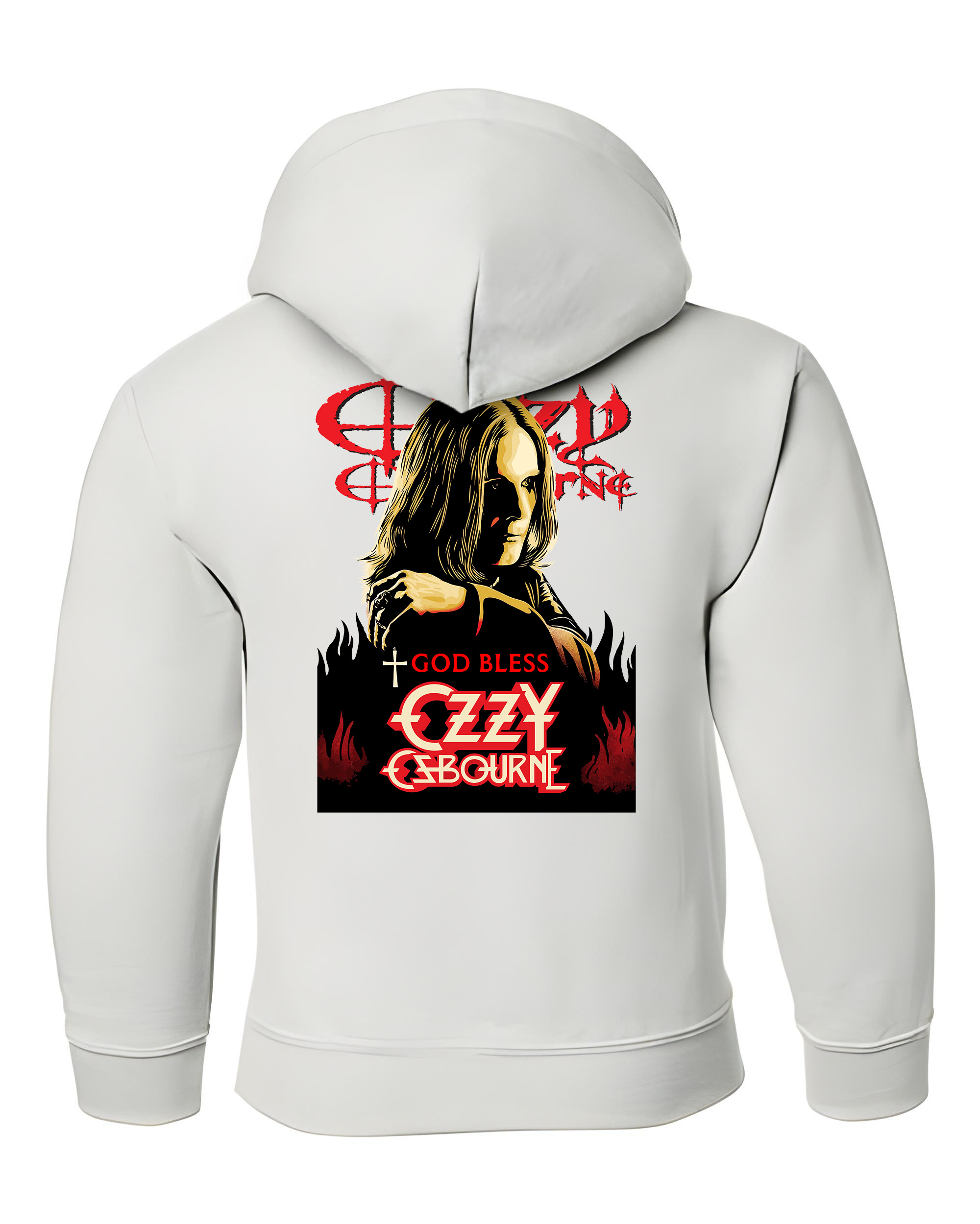 Παιδικό Hoodie Ozzy Osbourne 1 Rock Avenue White