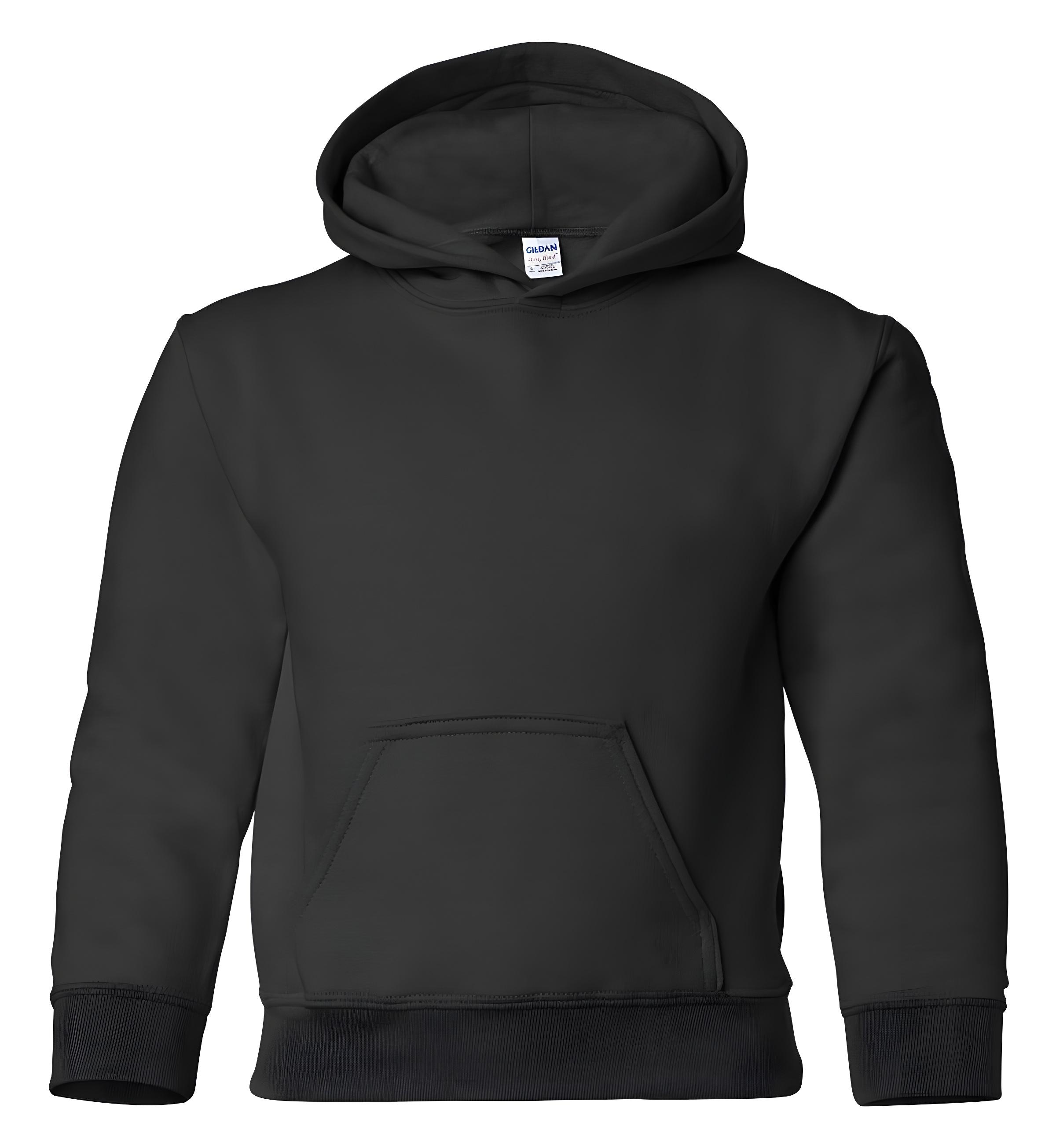 Παιδικό Hoodie Pathera Rock Avenue Black παιδικά Φούτερ Simple Wear