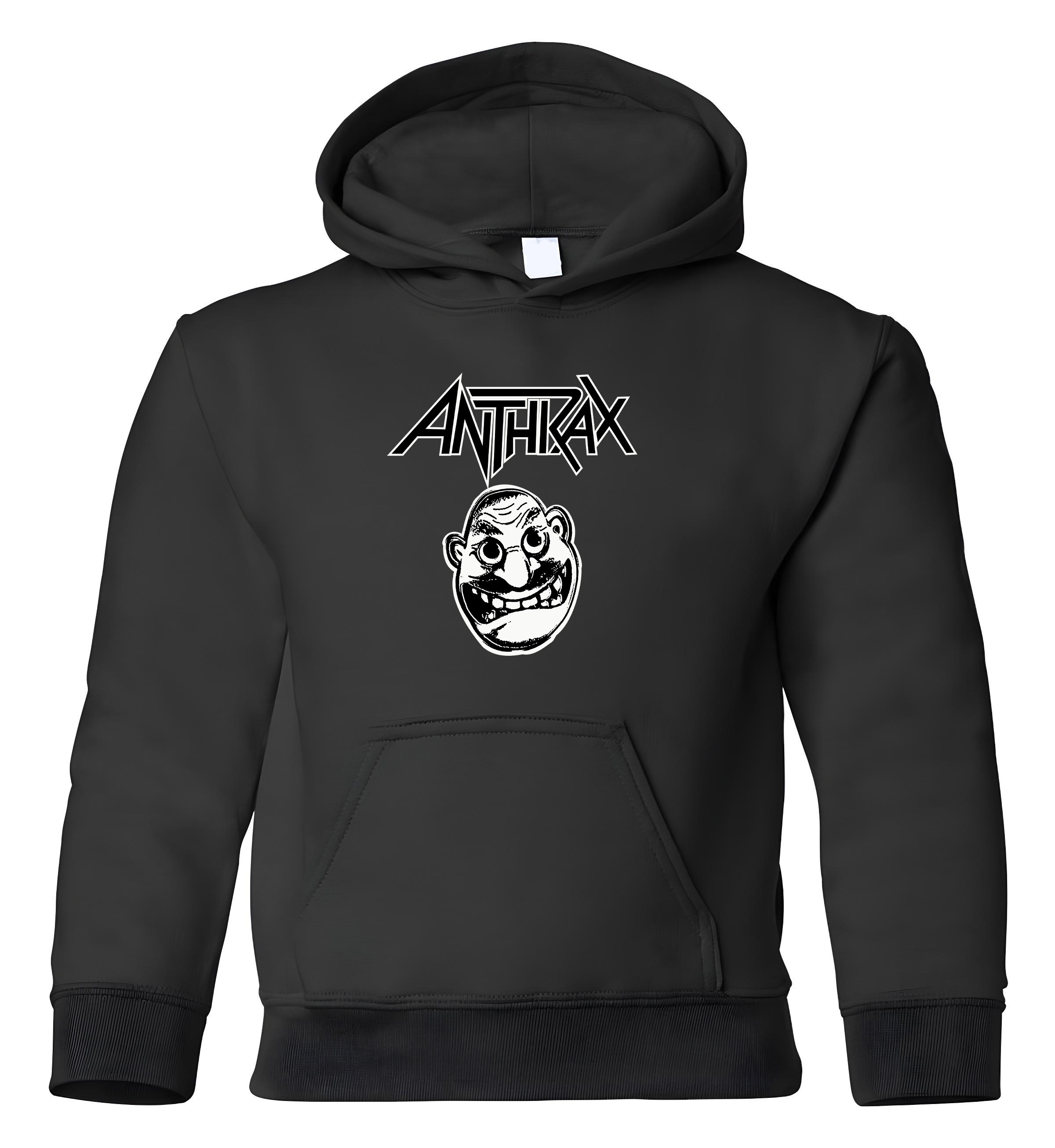Παιδικό Hoodie Anthrax Not Man Rock Avenue Black