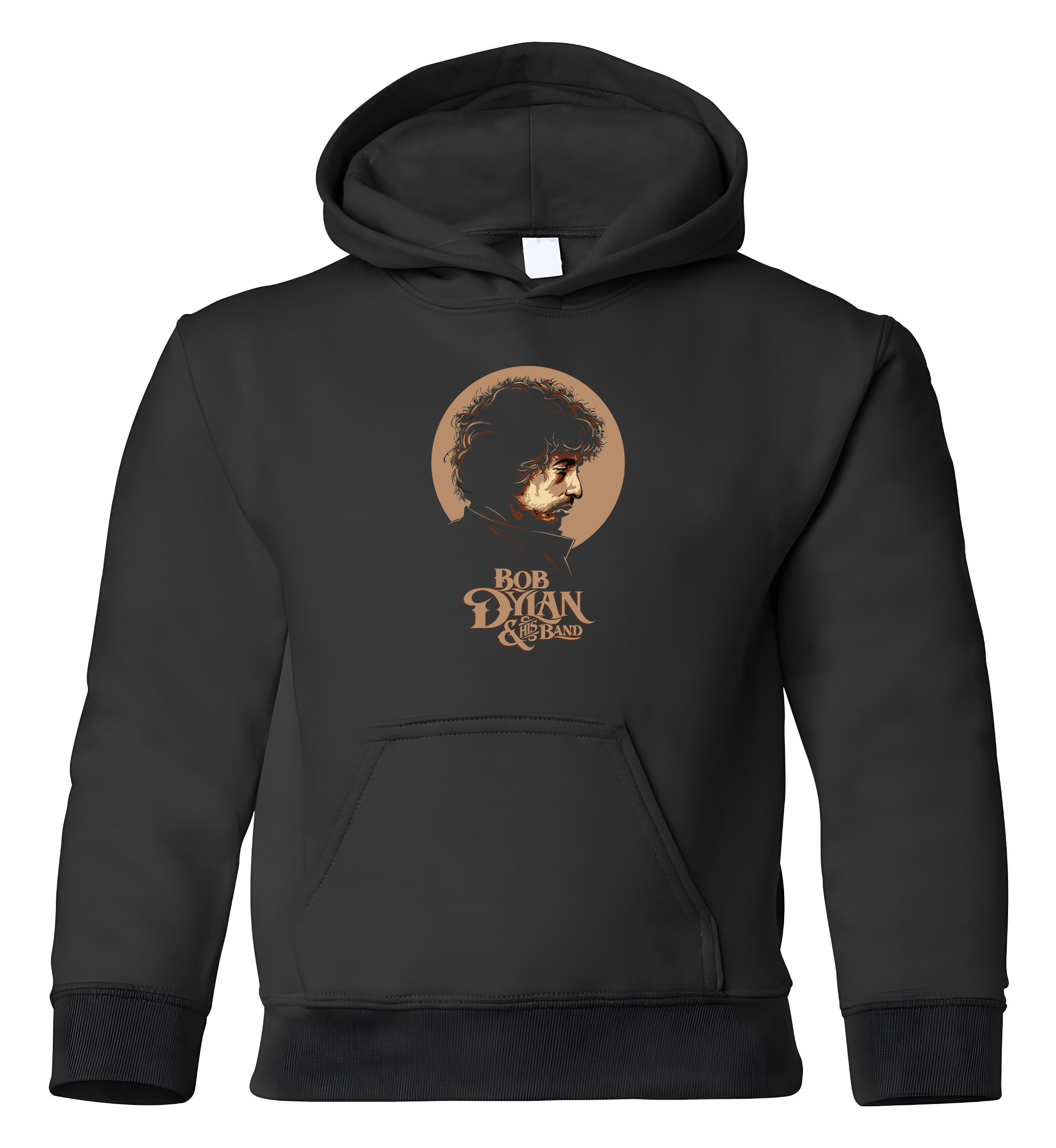 Παιδικό Hoodie Bob Dylan Art Design Rock Avenue Black