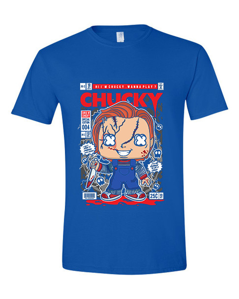 T-Shirt Chucky Pop Culture Royal