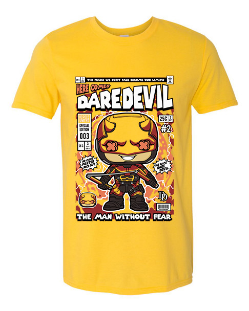 T-Shirt Dare Devil Pop Culture Daisy
