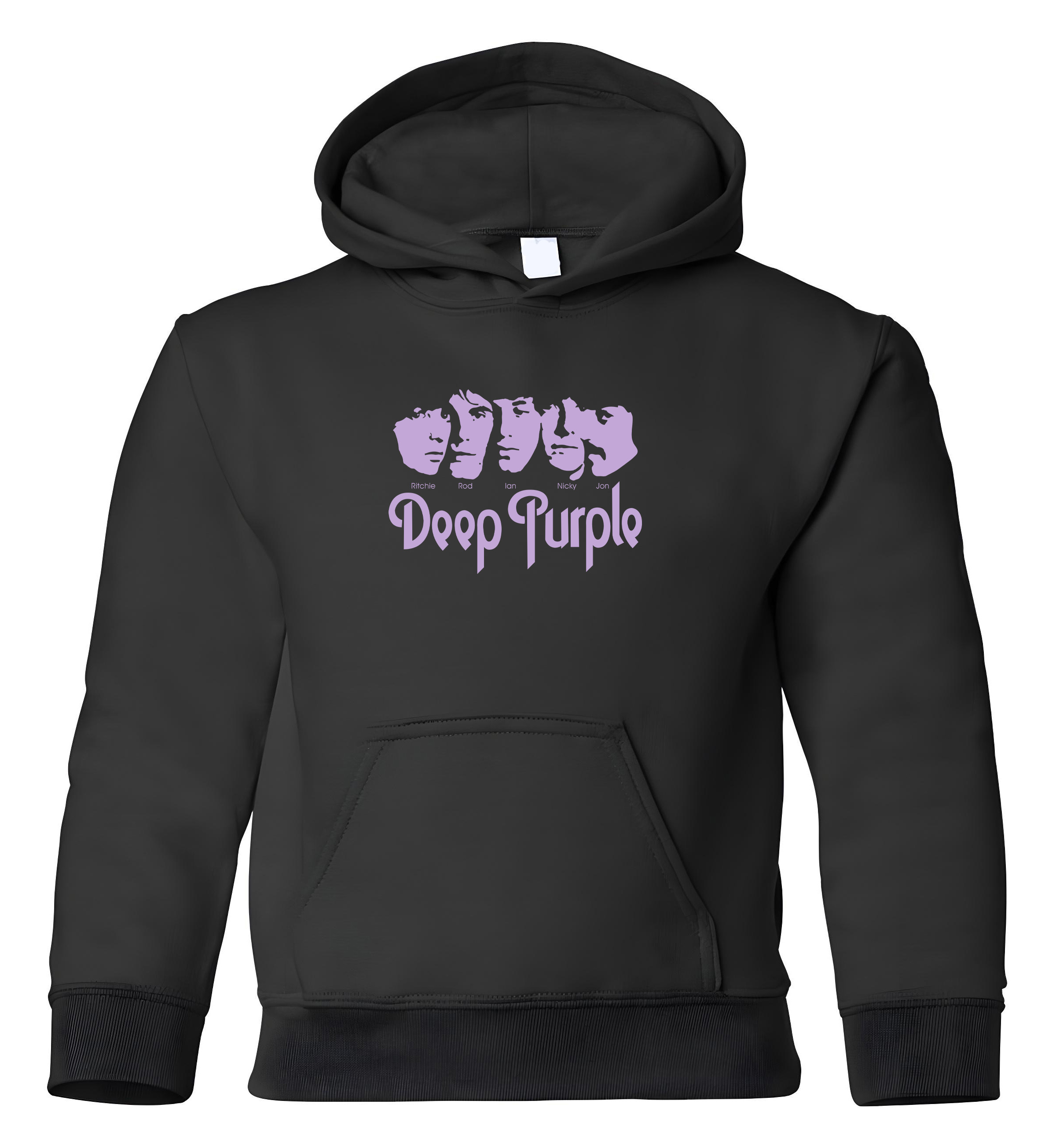 Παιδικό Hoodie Deep Purple Art1 Rock Avenue Black
