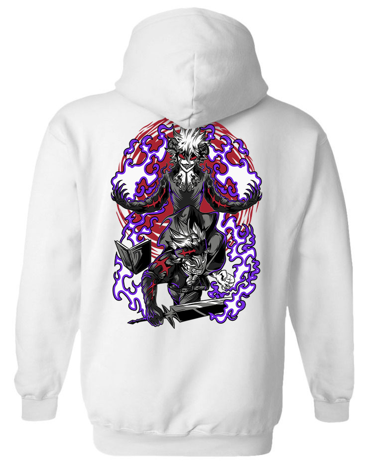 Hoodie Devil Union Black Clover Pop Culture White