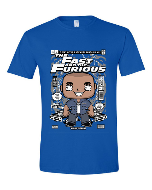 T-Shirt Dom Toretto Fast and Furious Pop Culture Royal