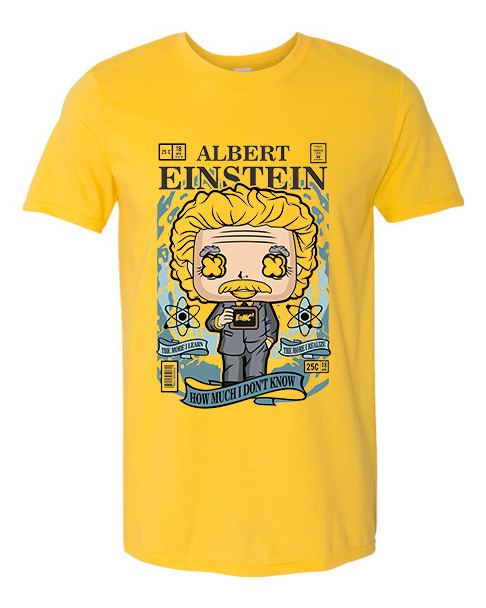 T-Shirt Einstein Pop Culture Daisy