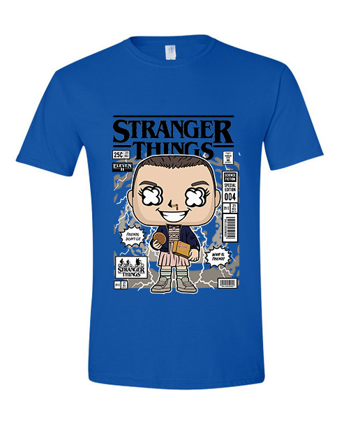 T-Shirt Eleven With Eggos Stranger Things Pop Culture Royal
