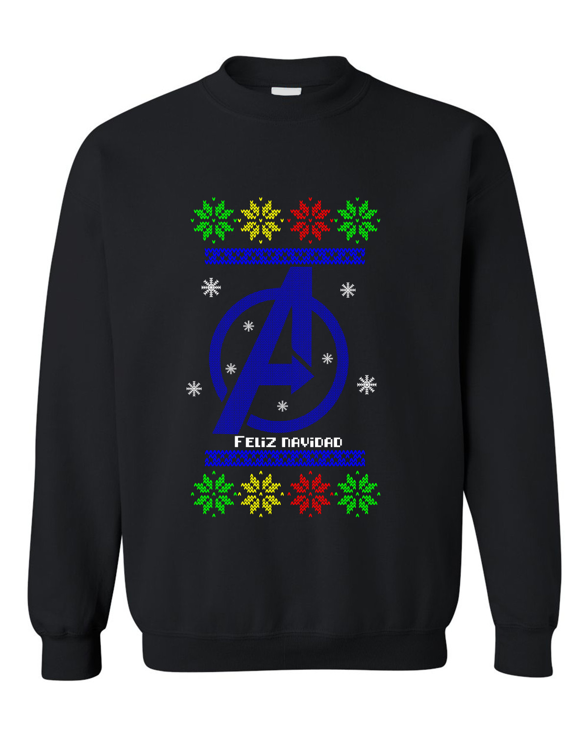 Χριστουγεννιάτικο Ugly Sweater Feliz Navidad1 Pop Culture Black