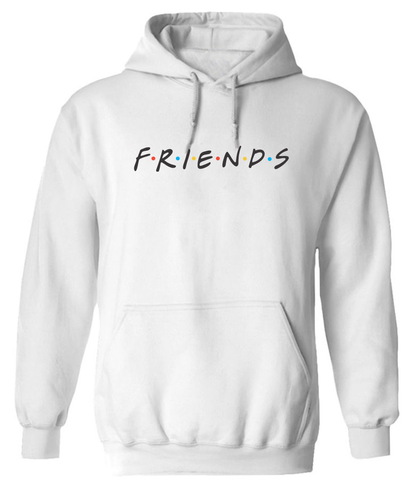 Hoodie Friends Pop Culture White