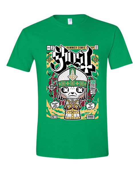 T-Shirt Ghost Pop Culture Irish Green