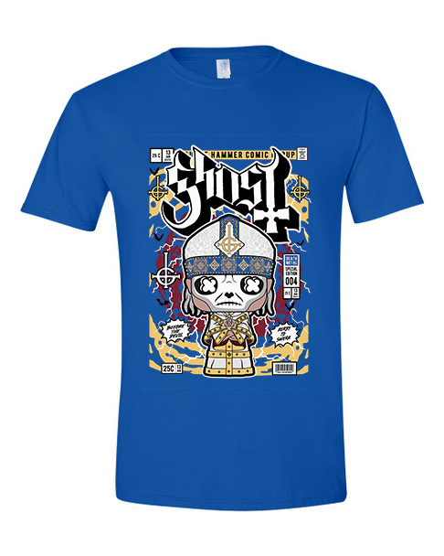 T-Shirt Ghost Pop Culture Royal