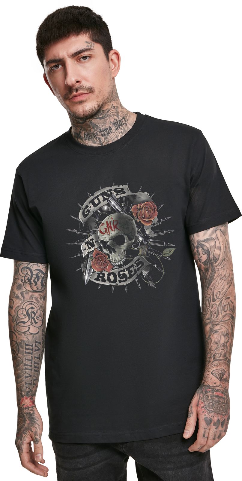 T-Shirt Gnr Rock Avenue Black ανδρικά Basic T-Shirts Simple Wear Μπλουζάκια κοντομάνικα