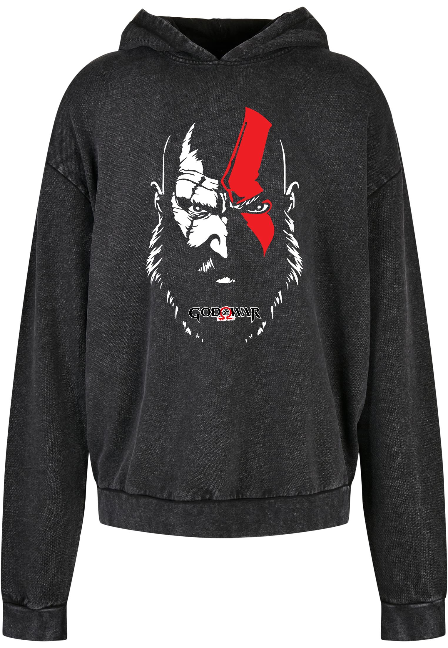 Oversized Premium Hoodie God Of War 2 Pop Culture Black