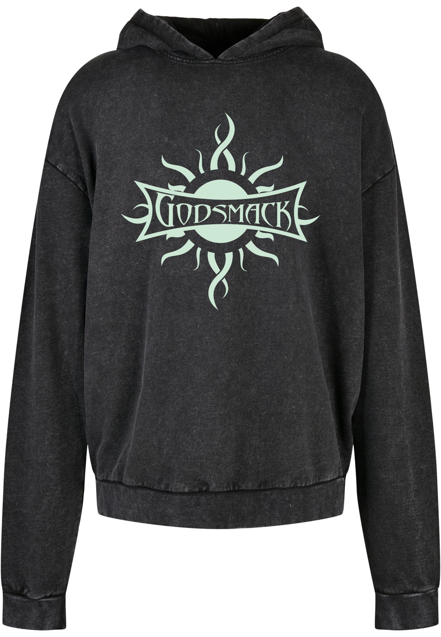 Oversized Premium Hoodie Godsmack Rock Avenue Black