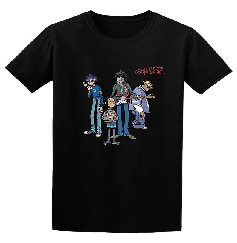 Παιδικό T-shirt Gorillaz Rock Avenue Black