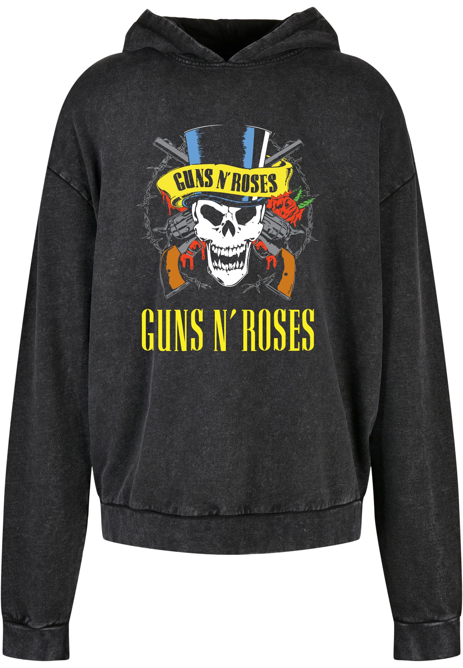 Oversized Premium Hoodie Guns N Roses Art1 Rock Avenue Black