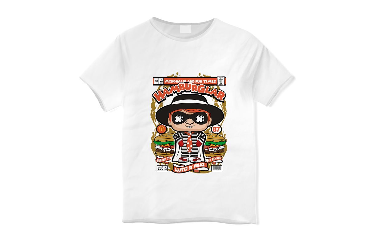 Παιδικό T-shirt Hamburglar Pop Culture White