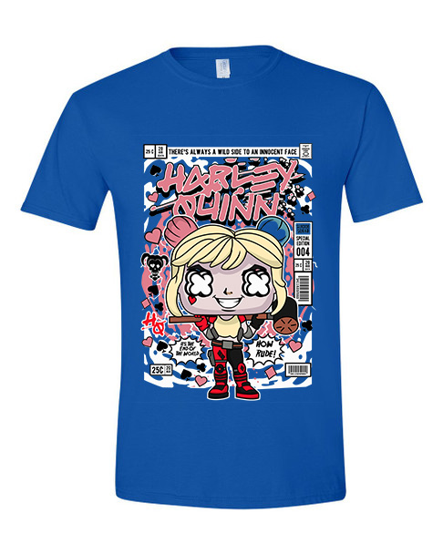 T-Shirt Harley Quinn Pop Culture Royal