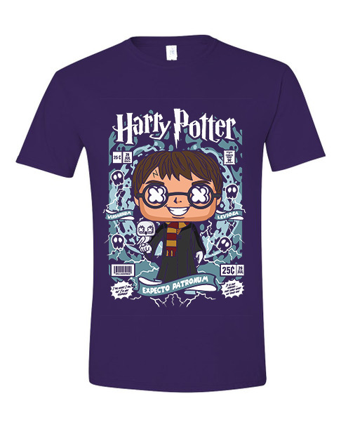 T-Shirt Harry Potter Pop Culture Purple