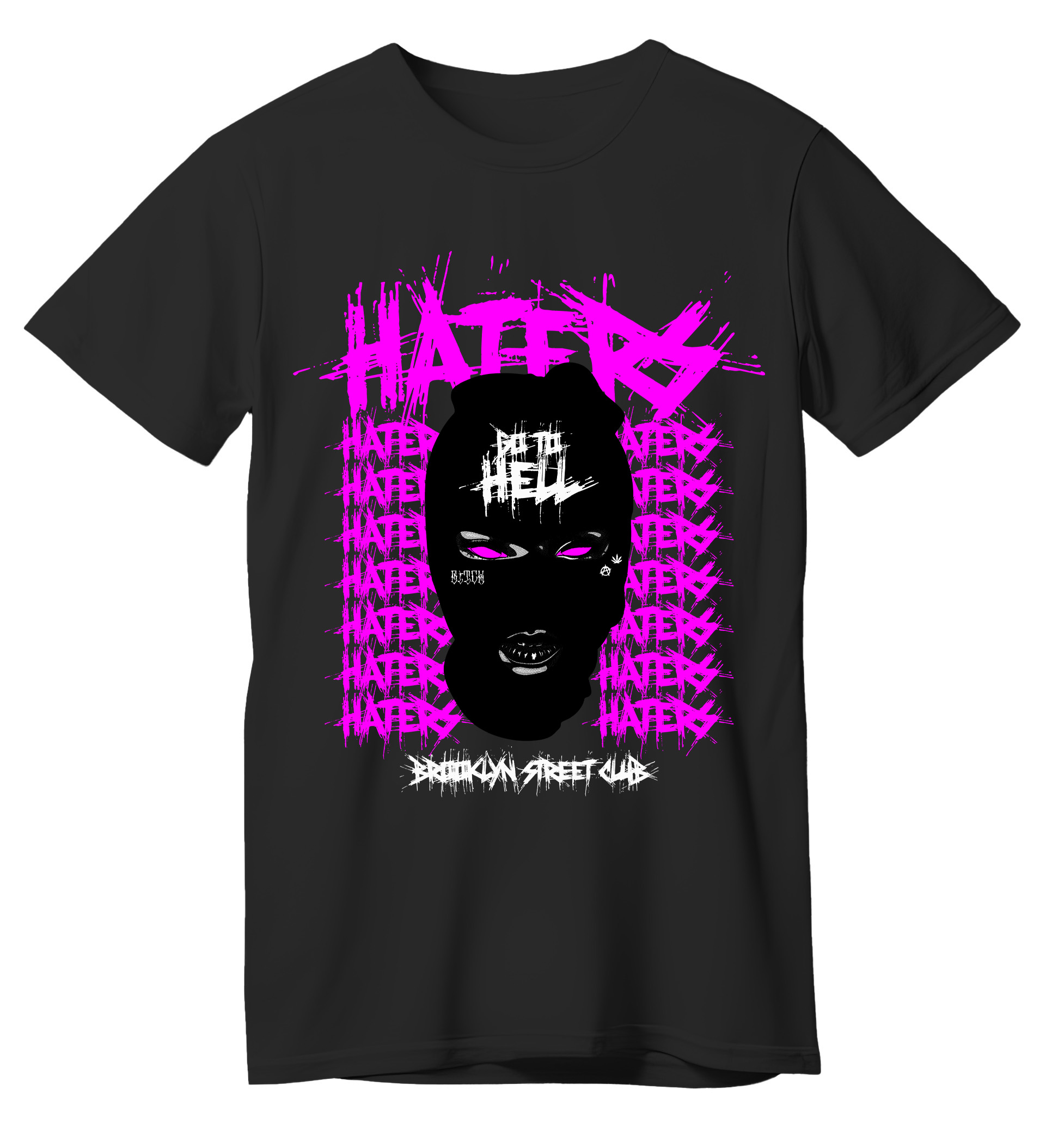 T-Shirt Hell 's Pop Culture Black