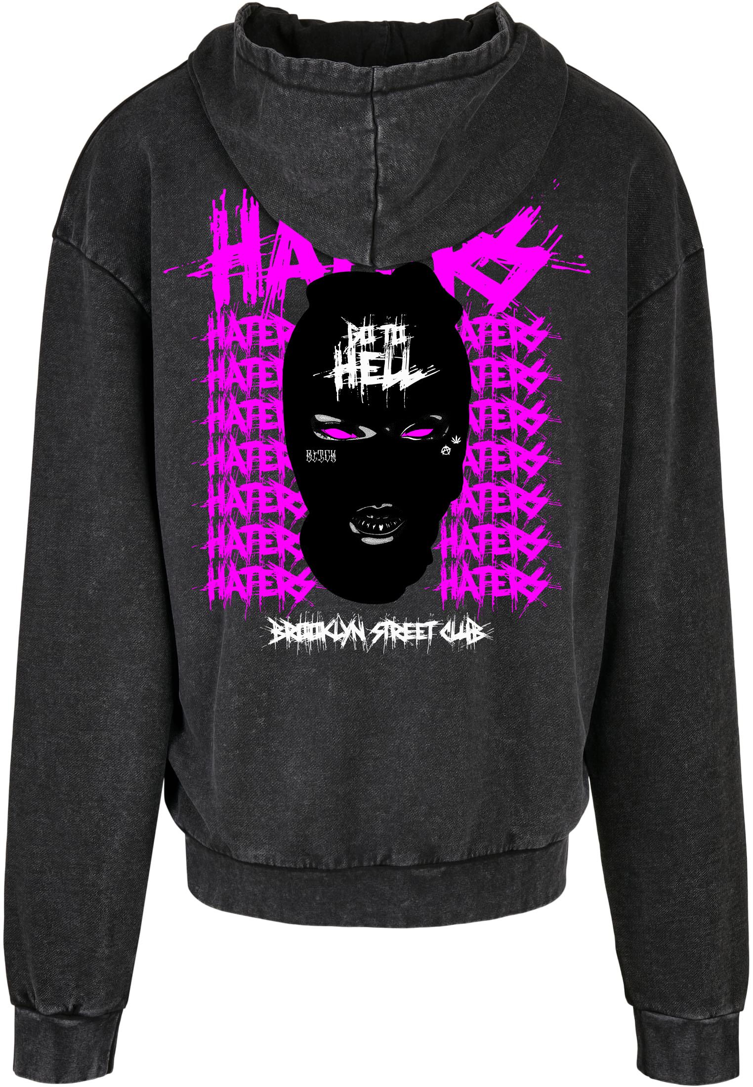 Oversized Premium Hoodie Hell 's Pop Culture Black