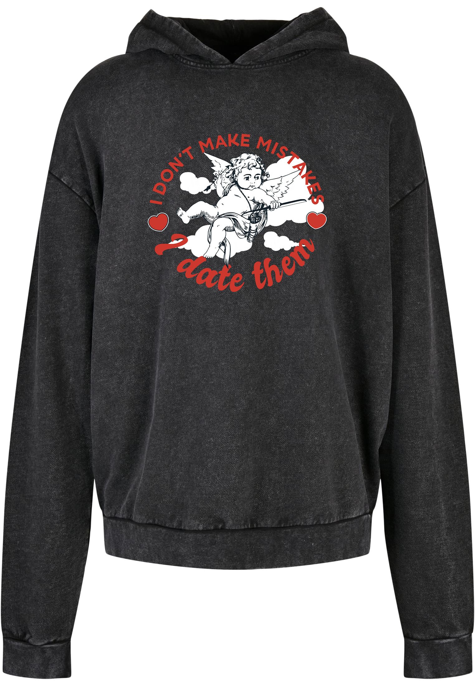 Oversized Premium Hoodie I Dont Make Mistakes | I Date Them Pop Culture Black