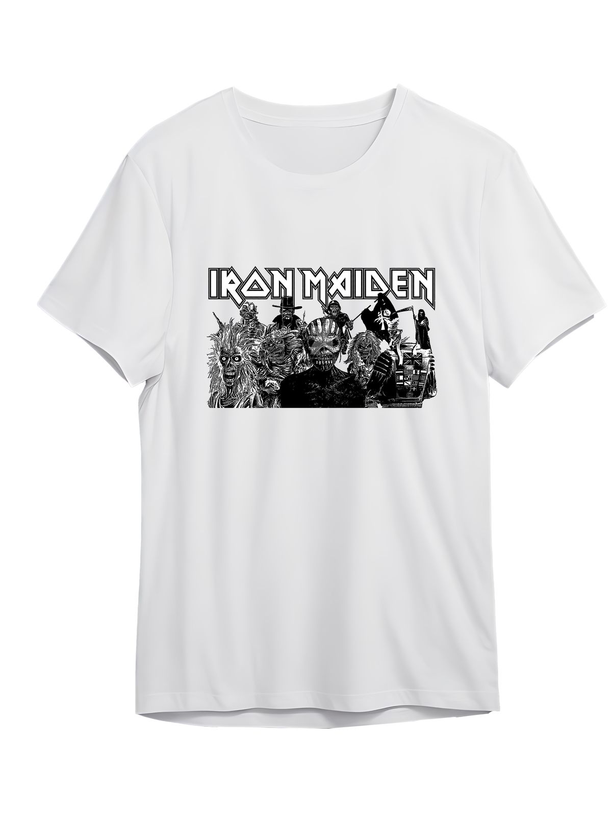 T-Shirt Iron Maiden Rock Avenue White