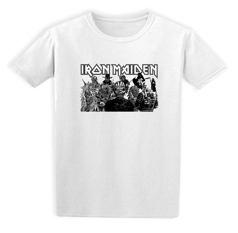 Παιδικό T-shirt Iron Maiden Rock Avenue White