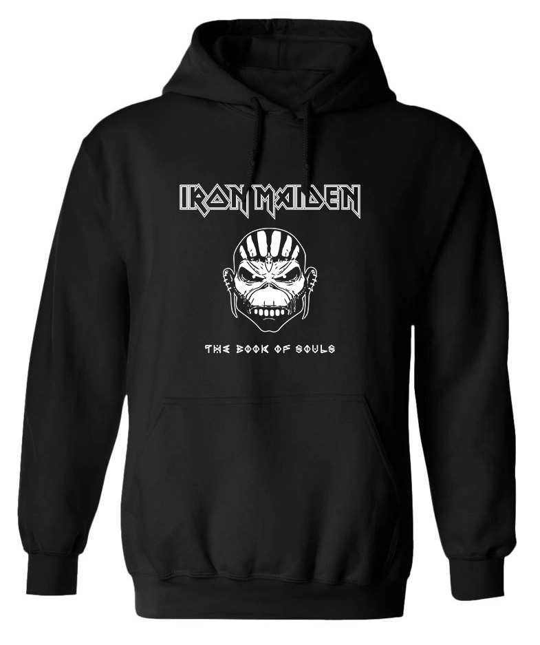 Hoodie Iron Maiden Book Of Souls Rock Avenue Black