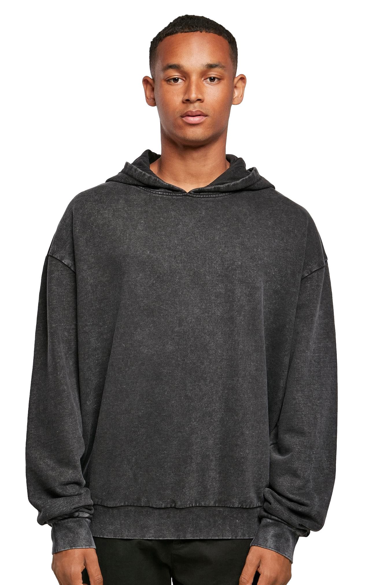 Oversized Premium Hoodie Iron Maiden Eddie Metal1 Rock Avenue Black ανδρικά Φούτερ Simple Wear