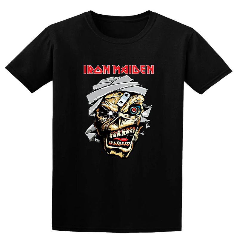 Παιδικό T-shirt Iron Maiden Eddie Metal1 Rock Avenue Black