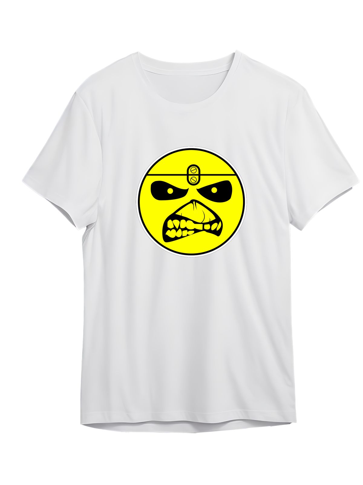 T-Shirt Iron Maiden Logo Rock Avenue White