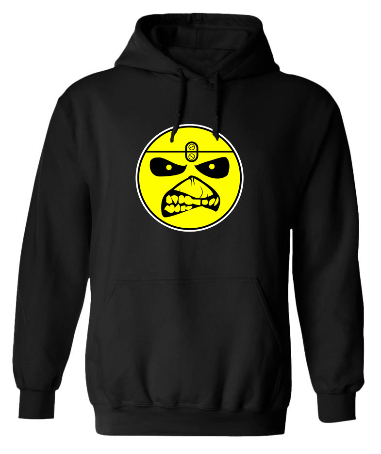 Hoodie Iron Maiden Logo Rock Avenue Black