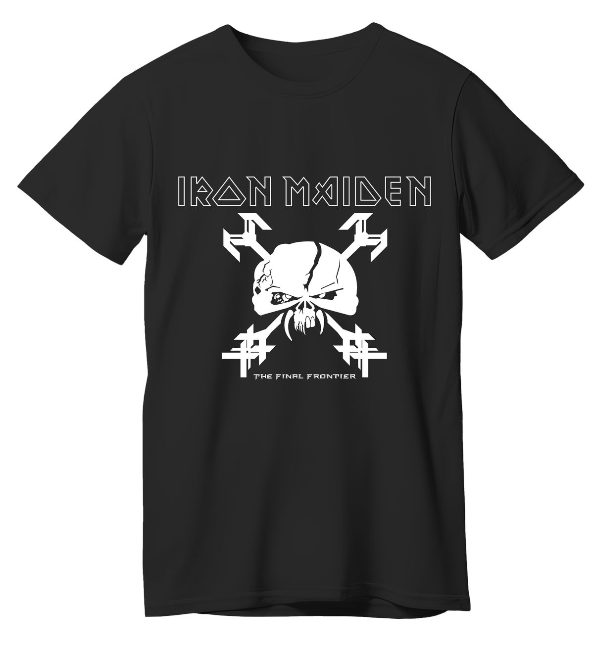 T-Shirt Iron Maiden The Final Frontier Rock Avenue Black