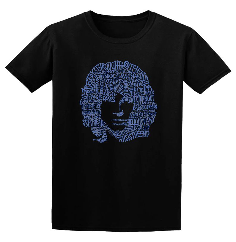 Παιδικό T-shirt Jim Morrison Rock Avenue Black