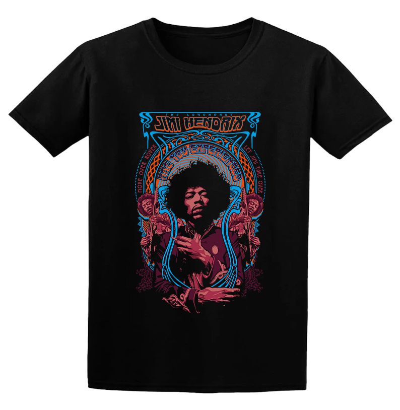Παιδικό T-shirt Jimi Hendrix Are You Experienced Rock Avenue Black