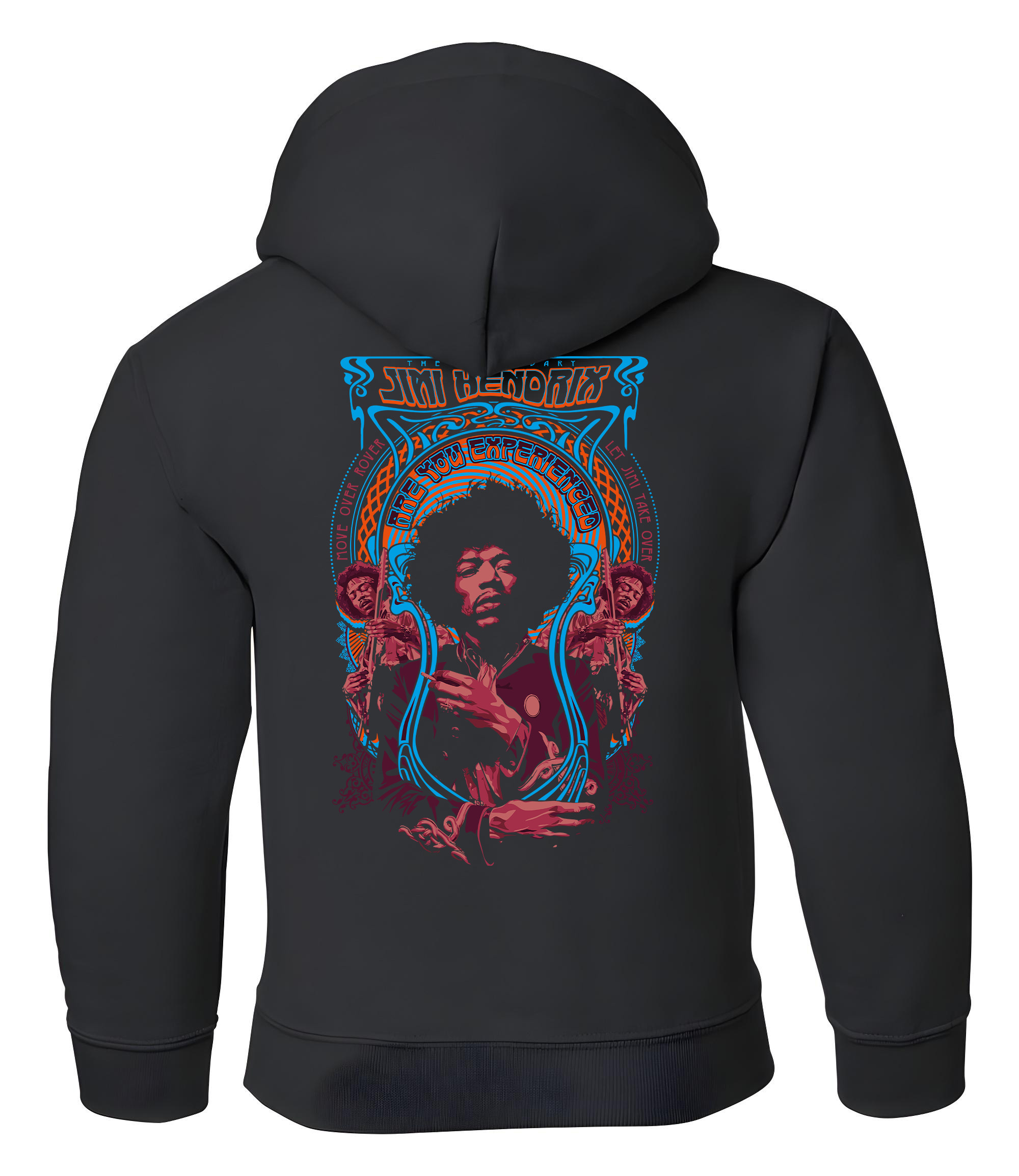 Παιδικό Hoodie Jimi Hendrix Are You Experienced Rock Avenue Black
